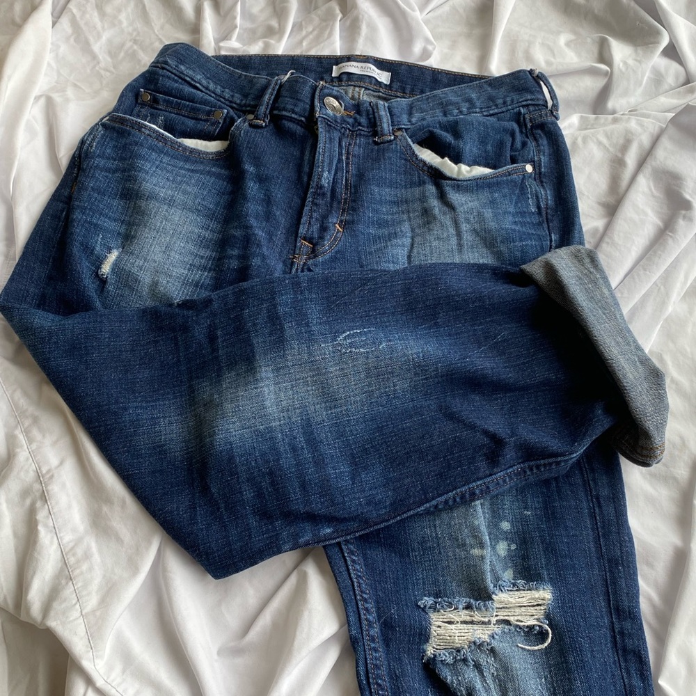 Retro Ripped Jeans